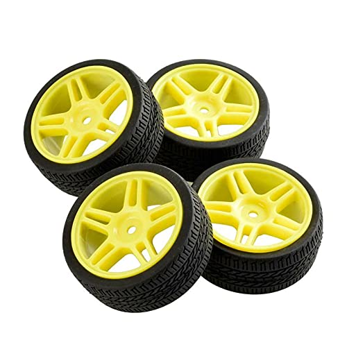 Yurefax 4 Stück Speed ​​Tires Radeinsatz Schwamm, for HSP, 1/10 1:10 Tourenwagen RC 905-6091 RC-Autoreifen(905Y-6091) von Yurefax