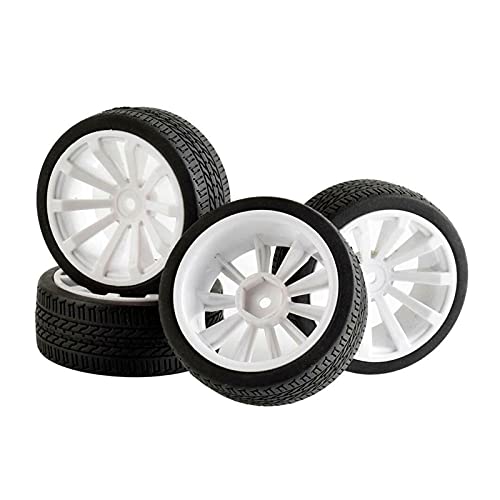 Yurefax 4 Stück Speed ​​Tires Radeinsatz Schwamm, for HSP, 1:10 Tourenwagen RC 601-6091 RC-Autoreifen(602-6091) von Yurefax