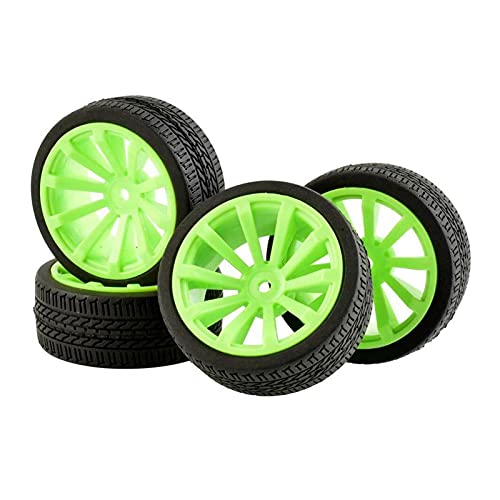 Yurefax 4 Stück Speed ​​Tires Radeinsatz Schwamm, for HSP, 1:10 Tourenwagen RC 601-6091 RC-Autoreifen(603-6091) von Yurefax
