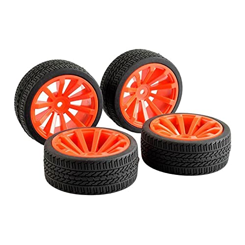 Yurefax 4 Stück Speed ​​Tires Radeinsatz Schwamm, for HSP, 1:10 Tourenwagen RC 601-6091 RC-Autoreifen(604-6091) von Yurefax