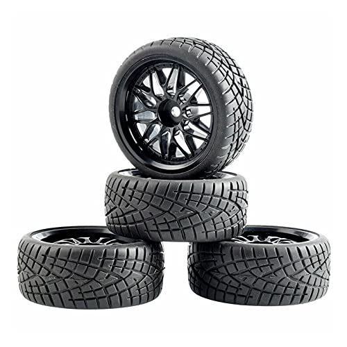 Yurefax 4 stücke Speed ​​Reifen Einsatz Schwamm Rad, for HSP, 1/10 1:10 Tourenwagen RC Rim05-8001 RC-Autoreifen(Rim05H-8001) von Yurefax