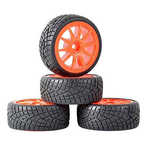 Yurefax 4 stücke Speed ​​Reifen Einsatz Schwamm Rad, for HSP, for HPI, 1:10 Tourenwagen RC 910-8001 RC-Autoreifen(910G-8001) von Yurefax