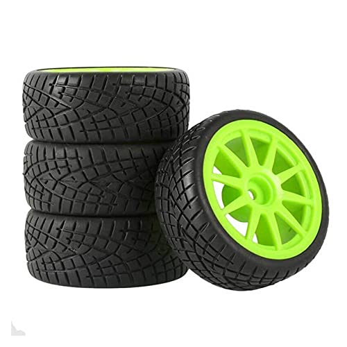 Yurefax 4 stücke Speed ​​Reifen Einsatz Schwamm Rad, for HSP, for HPI, 1:10 Tourenwagen RC 910-8001 RC-Autoreifen(910R-8001) von Yurefax