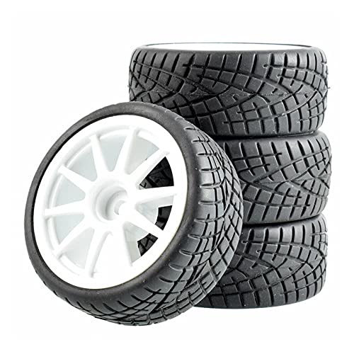 Yurefax 4 stücke Speed ​​Reifen Einsatz Schwamm Rad, for HSP, for HPI, 1:10 Tourenwagen RC 910-8001 RC-Autoreifen(910W-8001) von Yurefax