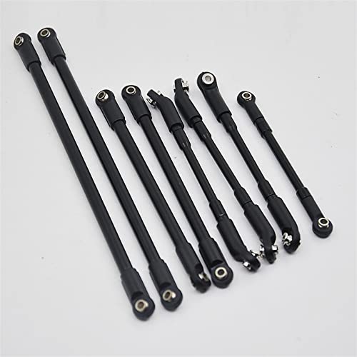Yurefax 8 Teile/Satz Aluminium Legierung Link Stange ABS Stange Ende, for 1/10 RC Crawler Auto D90 D110 90234 Querlenkerverbindung Yurefax 8 Teile/Satz Aluminium Legierung Link Stange ABS Stange Ende, for 1/10 RC Crawler Auto D90 D110 90234 Querlenkerverbindung von Yurefax