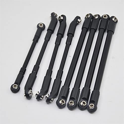Yurefax 8 Teile/los Aluminium Legierung Oberen Unteren Link Stange Kit Robust Fahrzeug Verbindung, for 1/10 RC Crawler Auto D90 Querlenkerverbindung Yurefax 8 Teile/los Aluminium Legierung Oberen Unteren Link Stange Kit Robust Fahrzeug Verbindung, for 1/10 RC Crawler Auto D90 Querlenkerverbindung von Yurefax