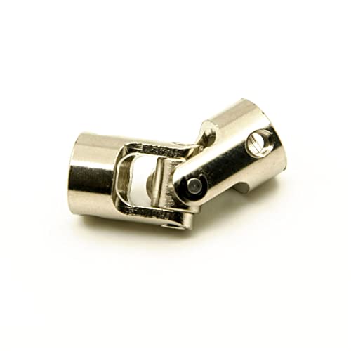 Yurefax Edelstahl-Metall-Schiffsmodell-Bootsverbindung, for D90 SCX10 RC-Autobootsanschluss 4 bis 3,17 mm 5 bis 5 mm 6 bis 6 mm Querlenkerverbindung(5 to 5mm 1pcs) von Yurefax