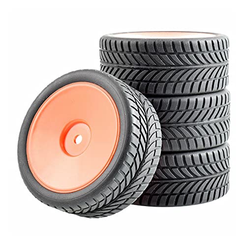 Yurefax Grip Reifen Rad, for HSP, for HPI, 1/10 1:10 On-Road Speed ​​Car RC 9071-6085 RC-Autoreifen(9071-6085) von Yurefax