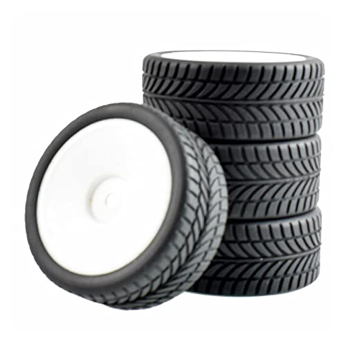 Yurefax Grip Reifen Rad, for HSP, for HPI, 1/10 1:10 On-Road Speed ​​Car RC 9071-6085 RC-Autoreifen(9072-6085) von Yurefax