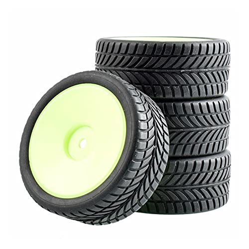 Yurefax Grip Reifen Rad, for HSP, for HPI, 1/10 1:10 On-Road Speed ​​Car RC 9071-6085 RC-Autoreifen(9073-6085) von Yurefax