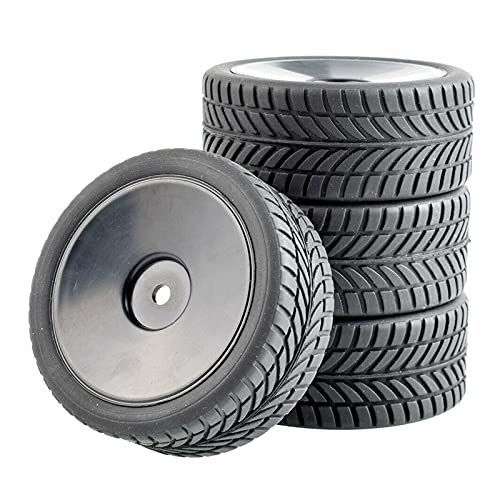 Yurefax Grip Reifen Rad, for HSP, for HPI, 1/10 1:10 On-Road Speed ​​Car RC 9071-6085 RC-Autoreifen(9074-6085) von Yurefax