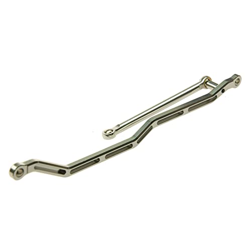 Yurefax Lenkgelenkbaugruppe aus Metall 1/10, for Axial, for Wraith 90018 RC Kletterauto Querlenkerverbindung(Sliver) von Yurefax