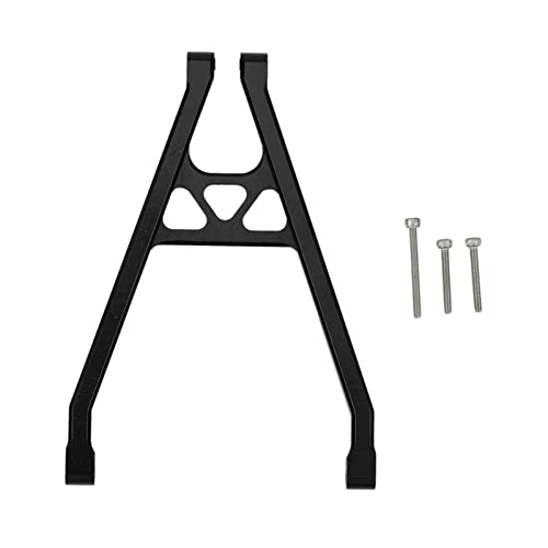 Yurefax Metall-Hinterachsstütze A-Rahmen-Querlenkerverbindungen, for Axial, for Yeti Jr. AX90052 AXI90069 1/18 RC-Auto-Upgradeteil Querlenkerverbindung(Black) von Yurefax