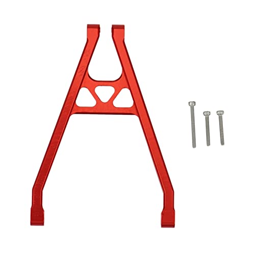 Yurefax Metall-Hinterachsstütze A-Rahmen-Querlenkerverbindungen, for Axial, for Yeti Jr. AX90052 AXI90069 1/18 RC-Auto-Upgradeteil Querlenkerverbindung(Red) von Yurefax