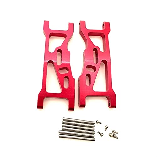 Yurefax Metall-Vorderradaufhängungsarm-Schwinge, for Losi, for 22S SCT 1/10 2WD Short Course Truck RC-Auto-Upgrade-Teile Querlenkerverbindung(Red) von Yurefax