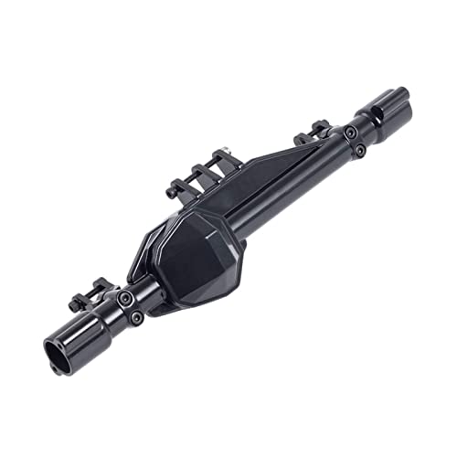 Yurefax Metall vorne hinten, for AR14B Achsgehäuse Achsschenkel C-Hub Sechskantrotor-Bremssattel, for 1/10 RC Rock Bouncer, for Axial RBX10 Ryft Querlenkerverbindung(Rear Housing-BK) von Yurefax