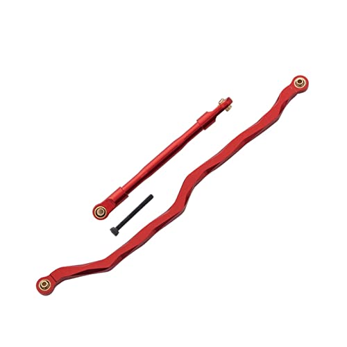 Yurefax Metall vorne hinten, for AR14B Achsgehäuse Achsschenkel C-Hub Sechskantrotor-Bremssattel, for 1/10 RC Rock Bouncer, for Axial RBX10 Ryft Querlenkerverbindung(Steering Link-RD) von Yurefax