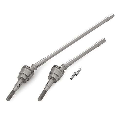Yurefax Metallkegelrad-Antriebswelle, Achsschenkel, C-Hub-Trägerverbindungshalterungen, for AR60-Achse Axial, for Wraith RR10 Bomber Rig RC Rock Racer Querlenkerverbindung(A) von Yurefax