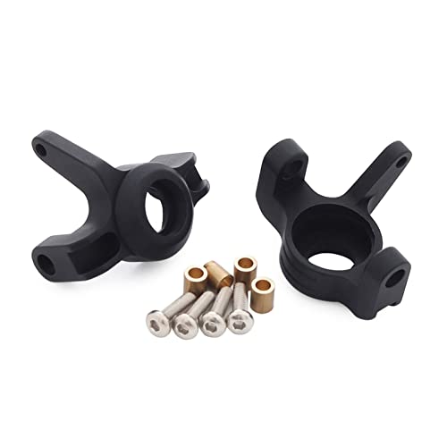 Yurefax Metallkegelrad-Antriebswelle, Achsschenkel, C-Hub-Trägerverbindungshalterungen, for AR60-Achse Axial, for Wraith RR10 Bomber Rig RC Rock Racer Querlenkerverbindung(E) von Yurefax