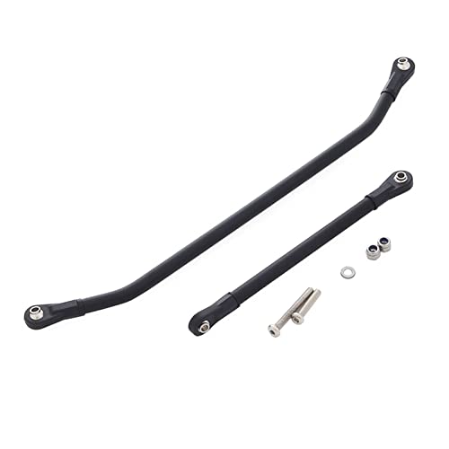 Yurefax Metallkegelrad-Antriebswelle, Achsschenkel, C-Hub-Trägerverbindungshalterungen, for AR60-Achse Axial, for Wraith RR10 Bomber Rig RC Rock Racer Querlenkerverbindung(M) von Yurefax