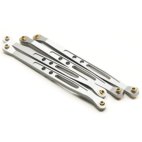 Yurefax RC-Car-Schaltgestänge for obere und untere Aufhängung, 1/10 RC Crawler, for Axial, for Wraith 90018 Querlenkerverbindung(Lower-Titanium) von Yurefax