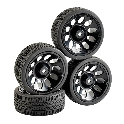 Yurefax Speed ​​Tires Radeinsatz Schwamm, for HSP, 1/10 1:10 Tourenwagen RC Rim06-6091 RC-Autoreifen(Rim06H-6091) von Yurefax