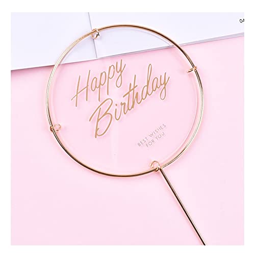 Yurosiay 5 Stück Happy Birthday Kuchen Topper Acryl Bronzieren Cake Topper Rund Kuchen Topper Geburtstag Acryl Tortenstecker Tortendeko Kuchen Deko Geburtstag Kuchen Zubehör Transparente Yurosiay 5 Stück Happy Birthday Kuchen Topper Acryl Bronzieren Cake Topper Rund Kuchen Topper Geburtstag Acryl Tortenstecker Tortendeko Kuchen Deko Geburtstag Kuchen Zubehör Transparente von Yurosiay