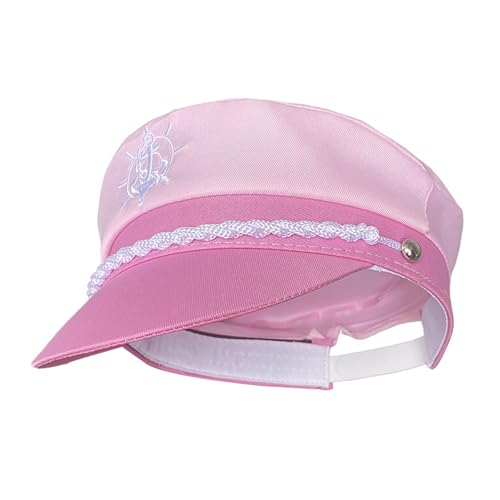 Yurosuis Yacht Kapitän Hut, Verstellbare Matrosenmützen, Einstellbare Requisiten, bequemes Kostüm für Partys, Hochzeitsoutfits, Erwachsene, Halloween, Zusammenkünfte und Yurosuis Yacht Kapitän Hut, Verstellbare Matrosenmützen, Einstellbare Requisiten, bequemes Kostüm für Partys, Hochzeitsoutfits, Erwachsene, Halloween, Zusammenkünfte und von Yurosuis