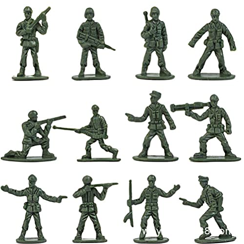 Yusat Soldat-Spielset, Soldaten-Actionfiguren-Set, Mini-Soldaten-Modell, 360 Stück (Sortierte Farbe) von Yusat