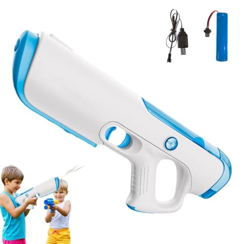 Automatische Wasserpistole Elektrisch für Erwachsene und Kinder,350ml Große Kapazität Elektrische Wasserpistole,Wasserspritzpistole Elektrische Max Range 33ft,für Strandpool Wasserspaß Spielzeug (A) Automatische Wasserpistole Elektrisch für Erwachsene und Kinder,350ml Große Kapazität Elektrische Wasserpistole,Wasserspritzpistole Elektrische Max Range 33ft,für Strandpool Wasserspaß Spielzeug (A) von YuuFcy