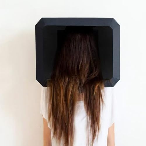 Yuulibux Vollgesichts-TV-Box-Maske, DIY-Papiermodell, 3D-Cartoon, Halloween, Schule, Party, Requisite Yuulibux Vollgesichts-TV-Box-Maske, DIY-Papiermodell, 3D-Cartoon, Halloween, Schule, Party, Requisite von Yuulibux