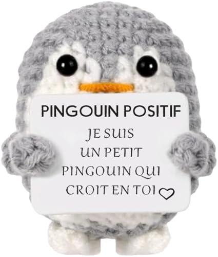 Originelles Geschenk für Damen und Herren, positiver Pinguin, lustig und motivierend, Plüsch, Geburtstag, Weihnachten, unsichtbarer Freund, Dekoration für Büro und Zuhause, lustige Idee für Paare Originelles Geschenk für Damen und Herren, positiver Pinguin, lustig und motivierend, Plüsch, Geburtstag, Weihnachten, unsichtbarer Freund, Dekoration für Büro und Zuhause, lustige Idee für Paare von YverLand