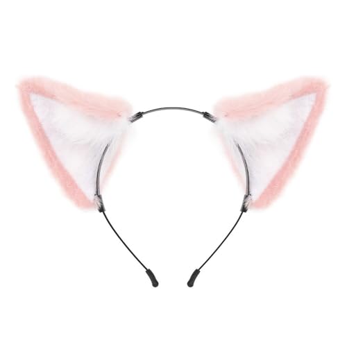 Ywmsfl Haarreif für Teenager, Cosplay, Füchse, Ohrform, Plüsch, Haarreifen, Make-up, Maskeraden, Party, Musik, Festivals, Rollenspiele, Kopfschmuck Ywmsfl Haarreif für Teenager, Cosplay, Füchse, Ohrform, Plüsch, Haarreifen, Make-up, Maskeraden, Party, Musik, Festivals, Rollenspiele, Kopfschmuck von Ywmsfl