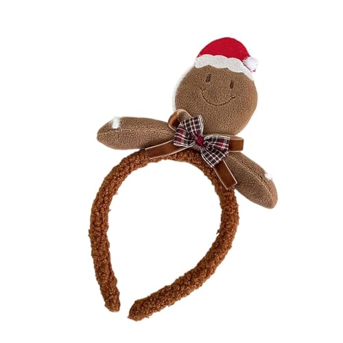 Ywmsfl Weihnachts-Haarschmuck, praktisches Polyester-Stirnband, Haarteile, Kostüm, Kopfbedeckung, geeignet für Frauen von Ywmsfl