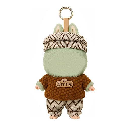 Ywwltt Plüsch Schlüsselanhänger + Kleidung, 17 cm Monster Puppe, Kuscheltier für Taschen & Rucksäcke, Süßes Geschenk für Kinder, Fans & Sammler Ywwltt Plüsch Schlüsselanhänger + Kleidung, 17 cm Monster Puppe, Kuscheltier für Taschen & Rucksäcke, Süßes Geschenk für Kinder, Fans & Sammler von Ywwltt