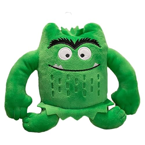 YXiang Monster Plüschpuppe lustige hässliche Monster Plüsch Halloween Geburtstagsgeschenk Kinderspielzeug (20cm) (Grün) von Yxiang