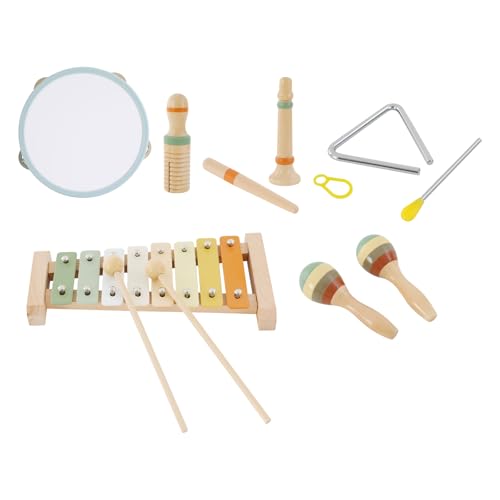 Baby-Musikinstrumente, Montessori Spielzeug ab 3 Jahr Kinder-Musikspielzeug, Montessori-Musikinstrumentenset für Kleinkinder um in Wohnräumen, Schlafzimmern, Kindergärten von YyanLAK