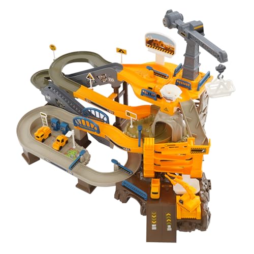 Eisenbahn, 65x35x41.5cm Eisenbahn Kinder Elektrisch Eisenbahnschiene Spielzeugauto, Schienen-Spielset für Kinder ab 3 Jahren, Kann zu Hause, im Kindergarten, im Frühförderzentrum von YyanLAK
