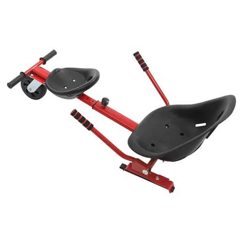 Verstellbarer Balancier-Roller-Rahmen, Doppel-Personen-Balance-Roller-Rahmenset, Verstellbarer Rahmen Passend für 6.5''-10“ Balancier-Roller (Rot+Schwarz) von YyanLAK