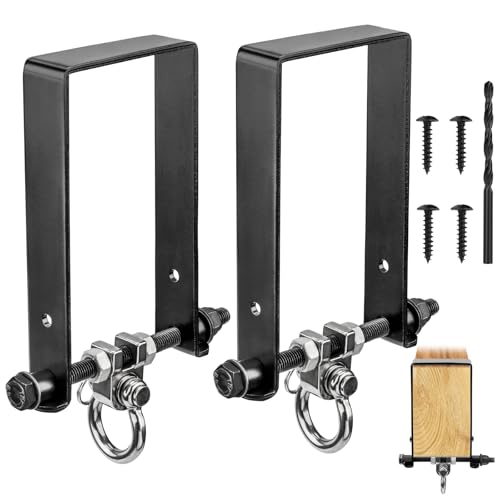 Yyiwhmy Heavy Duty Swing Hangers, Wooden 180° Swing Set Accessories Hammock Capacity Playground Hammock Chair Rope, Sandbag Porch, Hanging Heavy Punching Bags Yyiwhmy Heavy Duty Swing Hangers, Wooden 180° Swing Set Accessories Hammock Capacity Playground Hammock Chair Rope, Sandbag Porch, Hanging Heavy Punching Bags von Yyiwhmy
