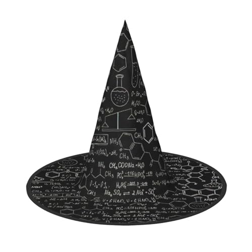 Yyoretp Abstrakte Wissenschaft Chemie Illustration 3D Druck Halloween Kostüm Hexenhut Erwachsene Karneval Cosplay Party Kostüm Zubehör Yyoretp Abstrakte Wissenschaft Chemie Illustration 3D Druck Halloween Kostüm Hexenhut Erwachsene Karneval Cosplay Party Kostüm Zubehör von Yyoretp