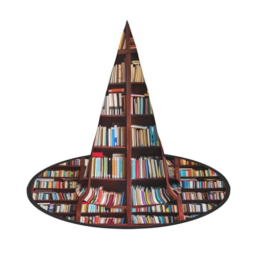Yyoretp Bücher Druck Halloween Kostüm Hexenhut Erwachsene Karneval Cosplay Party Kostüm Zubehör Yyoretp Bücher Druck Halloween Kostüm Hexenhut Erwachsene Karneval Cosplay Party Kostüm Zubehör von Yyoretp