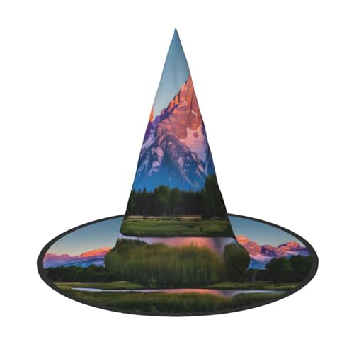 Yyoretp Grand Teton Nationalpark Druck Halloween Kostüm Hexenhut Erwachsene Karneval Cosplay Party Kostüm Zubehör Yyoretp Grand Teton Nationalpark Druck Halloween Kostüm Hexenhut Erwachsene Karneval Cosplay Party Kostüm Zubehör von Yyoretp