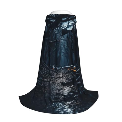 Yyoretp Happy Halloween Bedruckter Kapuzenumhang für Kinder mit Halloween Weihnachten Cosplay Kapuzenumhang Kostüm Yyoretp Happy Halloween Bedruckter Kapuzenumhang für Kinder mit Halloween Weihnachten Cosplay Kapuzenumhang Kostüm von Yyoretp