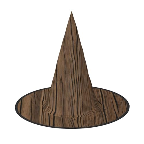 Yyoretp Holzmaserung Druck Halloween Kostüm Hexenhut Erwachsene Karneval Cosplay Party Kostüm Zubehör Yyoretp Holzmaserung Druck Halloween Kostüm Hexenhut Erwachsene Karneval Cosplay Party Kostüm Zubehör von Yyoretp
