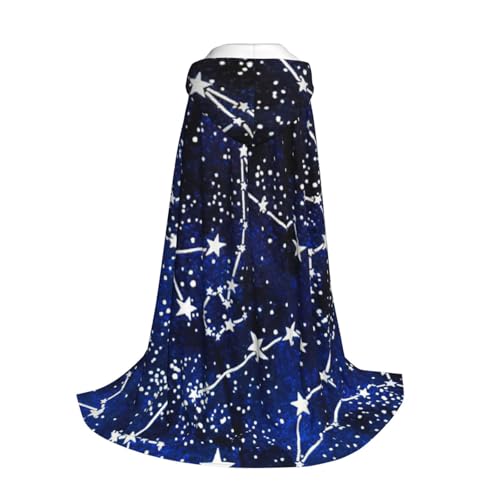 Yyoretp Kapuzenumhang für Kinder, leuchtet im Dunkeln, für Halloween, Weihnachten, Cosplay, Kapuzenumhang von Yyoretp