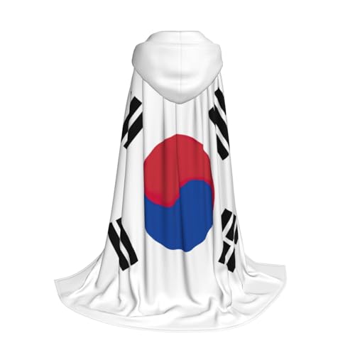 Yyoretp Kapuzenumhang mit Flagge der Republik Korea, bedruckt für Kinder mit Halloween, Weihnachten, Cosplay, Kapuzenumhang Yyoretp Kapuzenumhang mit Flagge der Republik Korea, bedruckt für Kinder mit Halloween, Weihnachten, Cosplay, Kapuzenumhang von Yyoretp