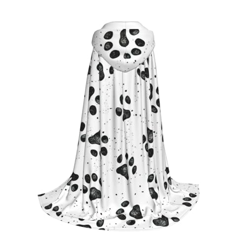 Yyoretp Kapuzenumhang mit Hundepfotenmuster für Kinder mit Halloween, Weihnachten, Cosplay, Kapuzenumhang Yyoretp Kapuzenumhang mit Hundepfotenmuster für Kinder mit Halloween, Weihnachten, Cosplay, Kapuzenumhang von Yyoretp