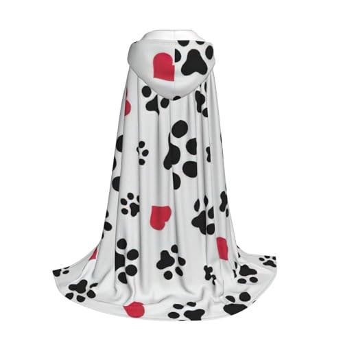 Yyoretp Kapuzenumhang mit Katzenpfotenmotiv, Herzmotiv, für Kinder, Halloween, Weihnachten, Cosplay, Kapuzenumhang Yyoretp Kapuzenumhang mit Katzenpfotenmotiv, Herzmotiv, für Kinder, Halloween, Weihnachten, Cosplay, Kapuzenumhang von Yyoretp