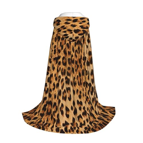 Yyoretp Kapuzenumhang mit Leopardenmuster für Kinder mit Halloween, Weihnachten, Cosplay, Kapuzenumhang Yyoretp Kapuzenumhang mit Leopardenmuster für Kinder mit Halloween, Weihnachten, Cosplay, Kapuzenumhang von Yyoretp